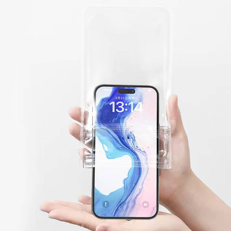 Wiwu Universal Su Geçirmez Kılıf Aqua Waterproof Max 6.9 inç IPX8 Sertifikalı Siyah