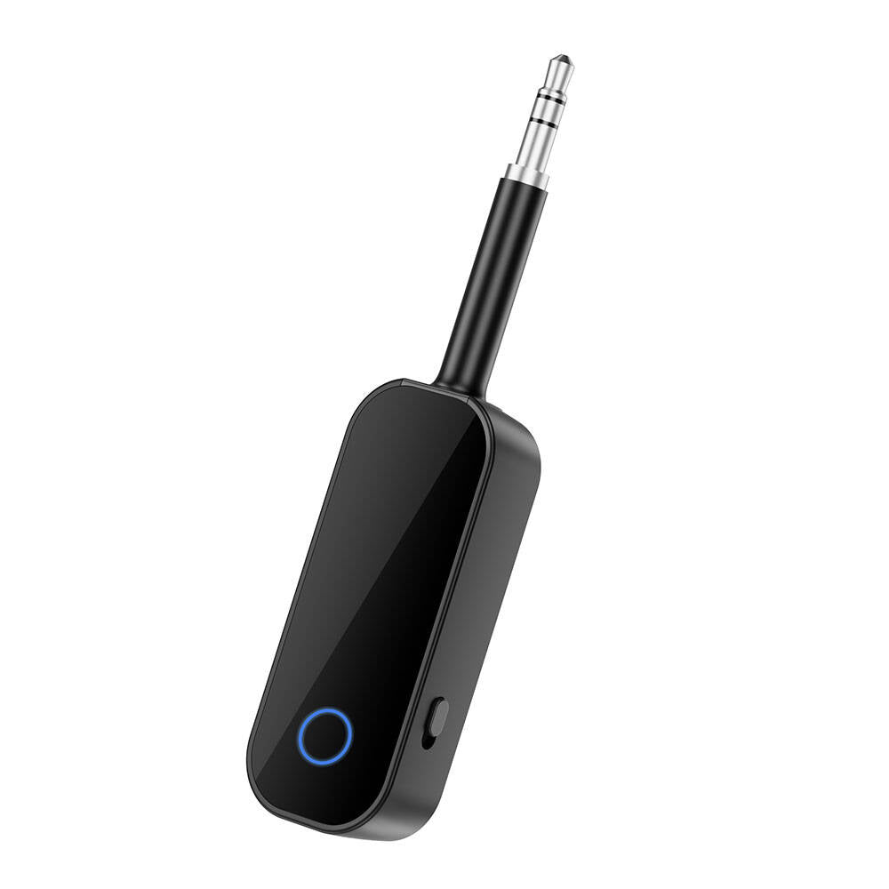 Wiwu Wi-AD001 Kablosuz Ses Alıcı Aux Girişli Bluetooth 5.0 Adaptör Siyah