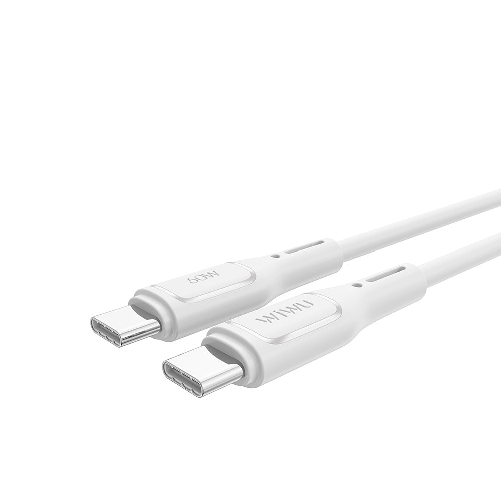 Wiwu Wi-C043E Starlink Serisi Type-C to Type-C Hızlı Şarj Özellikli Data ve Şarj Kablosu 60W 1M Siyah