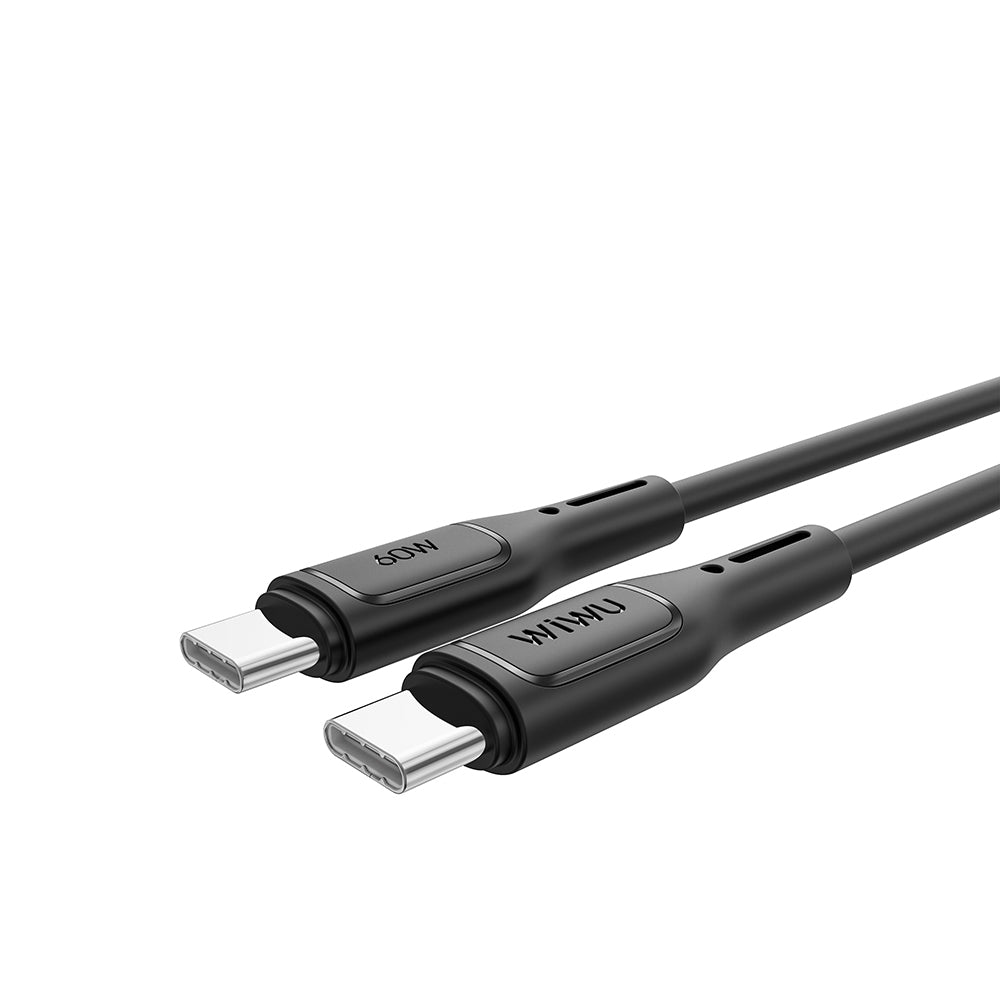 Wiwu Wi-C043E Starlink Serisi Type-C to Type-C Hızlı Şarj Özellikli Data ve Şarj Kablosu 60W 1M Beyaz