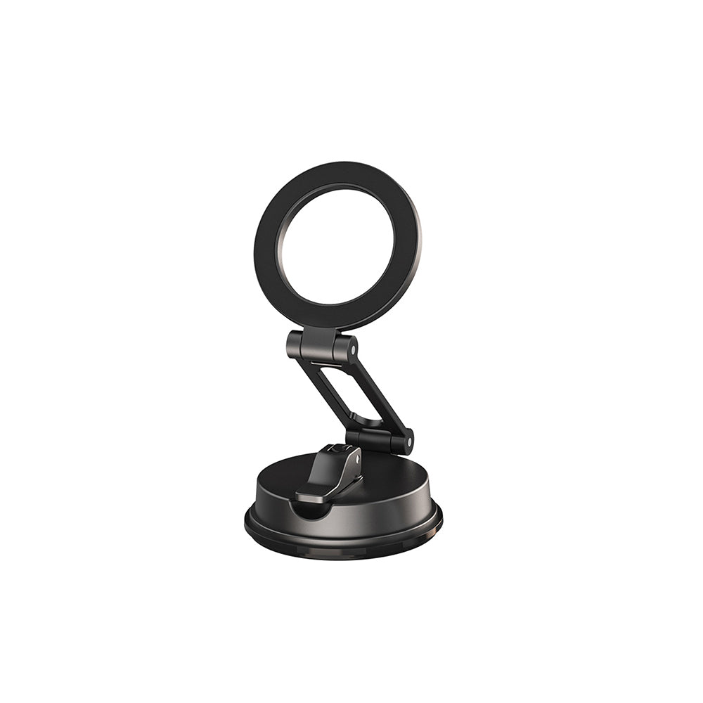 Wiwu Wi-CH055 360 Derece Dönebilen Magnetik Stand Araç Telefon Tutucu Siyah