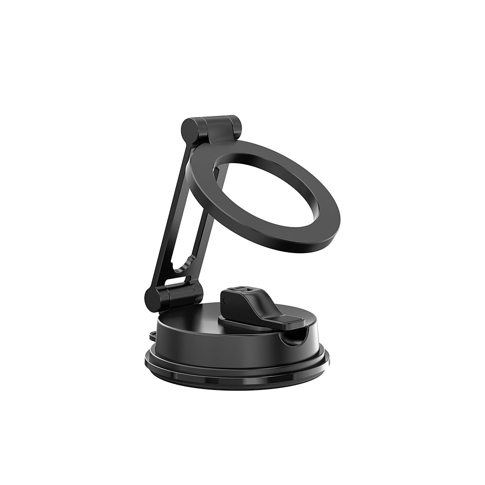 Wiwu Wi-CH055 360 Derece Dönebilen Magnetik Stand Araç Telefon Tutucu Siyah
