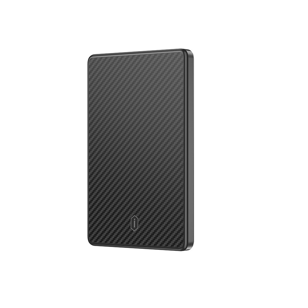 Wiwu Wi-P072 PD 20W M-safe Şarj Özellikli Ultra İnce Aramid Fiber Powerbank 15W 5000mAh Siyah