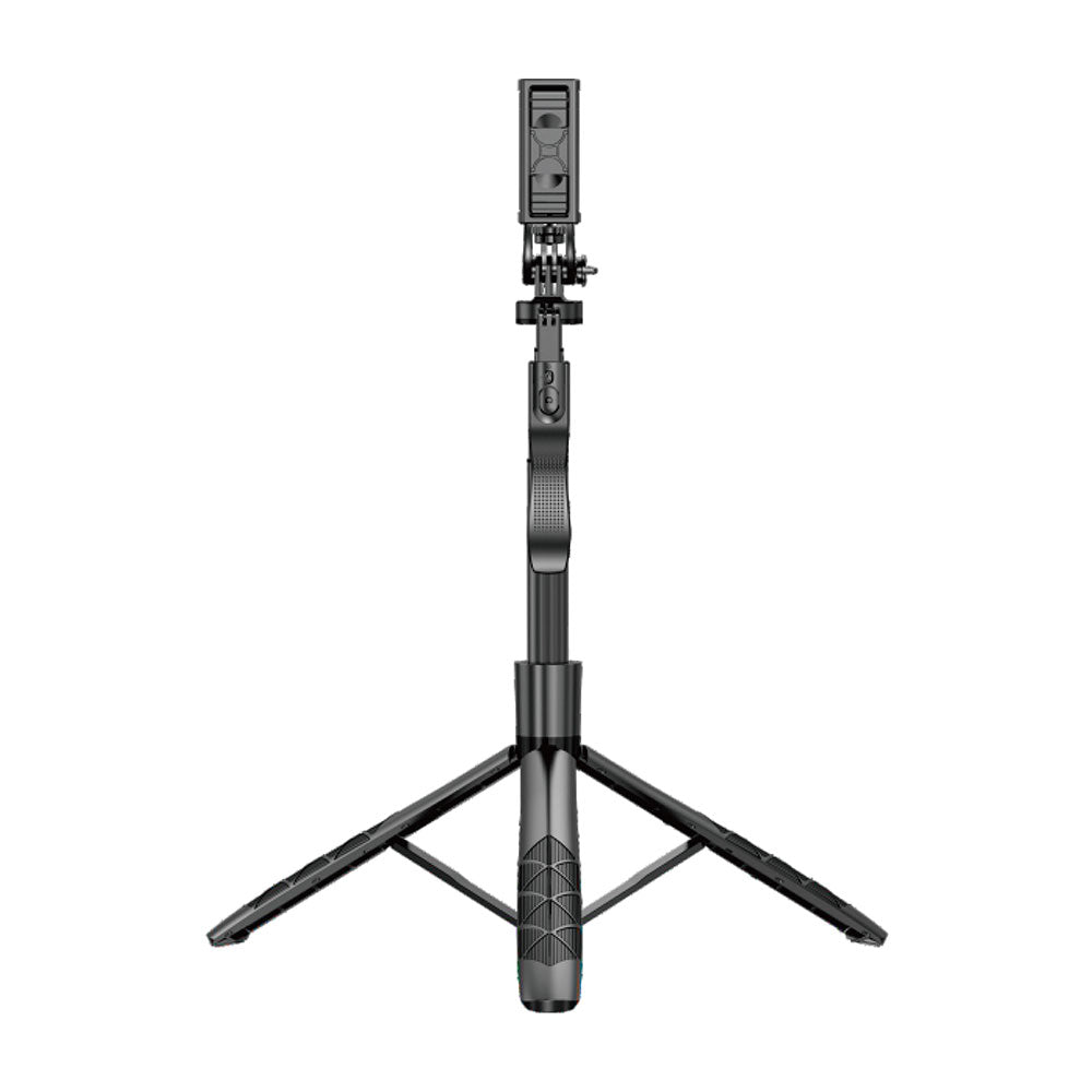 Wiwu Wi-SE005 Çok Fonksiyonlu Sabitleyici Ayrılabilir Canlı Yayın Tripod Selfie Çubuğu Siyah