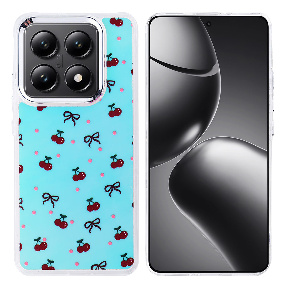 Xiaomi 14T Pro Kılıf Airbag Tasarımlı Zore Hadra Kapak Kiraz