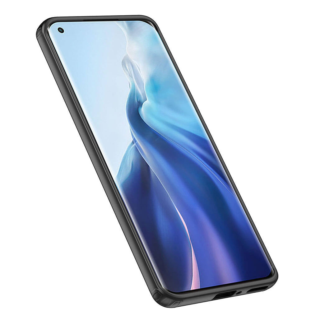 Xiaomi Mi 13 Pro Kılıf Aramid Karbon Fiber Magsafe Özellikli Wlons Radison Kapak Siyah