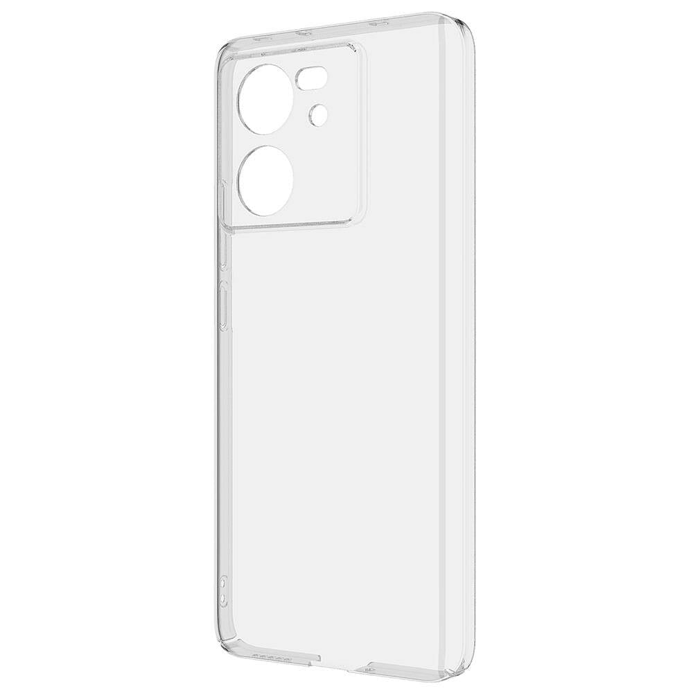 Xiaomi Mi 13T Kılıf Nano Oleofobik Özellikli Sert Arka Yüzey Zore Droga Kapak Renksiz