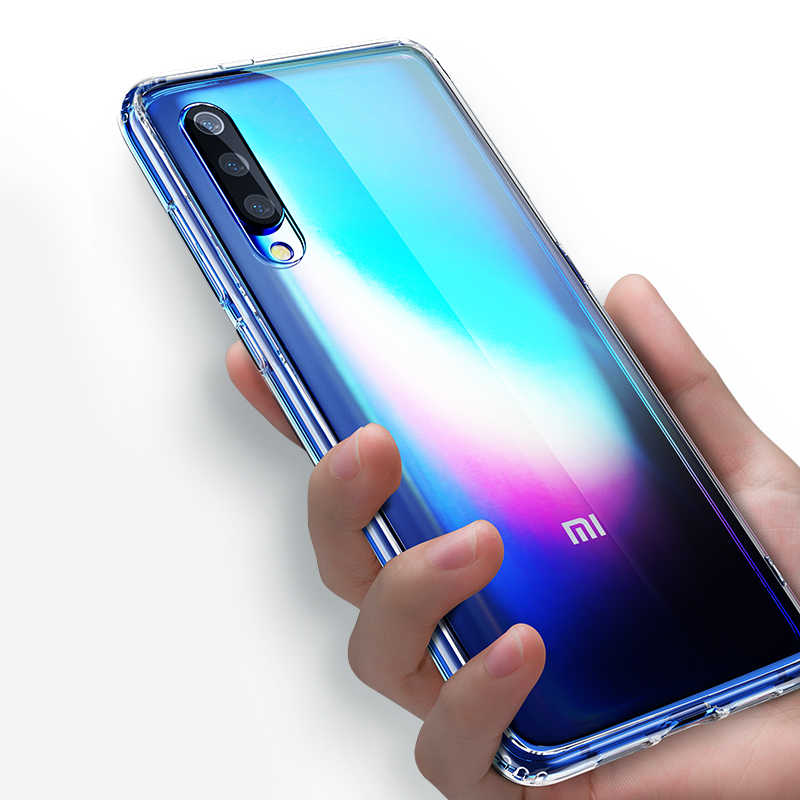 Xiaomi Mi 9 Kılıf Benks Magic Crystal Clear Glass Kapak Renksiz