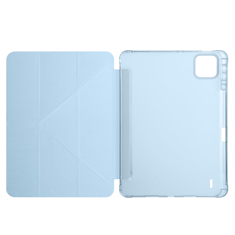 Xiaomi Pad 7 Pro Kılıf Zore Tri Folding Kalem Bölmeli Standlı Kılıf Siyah