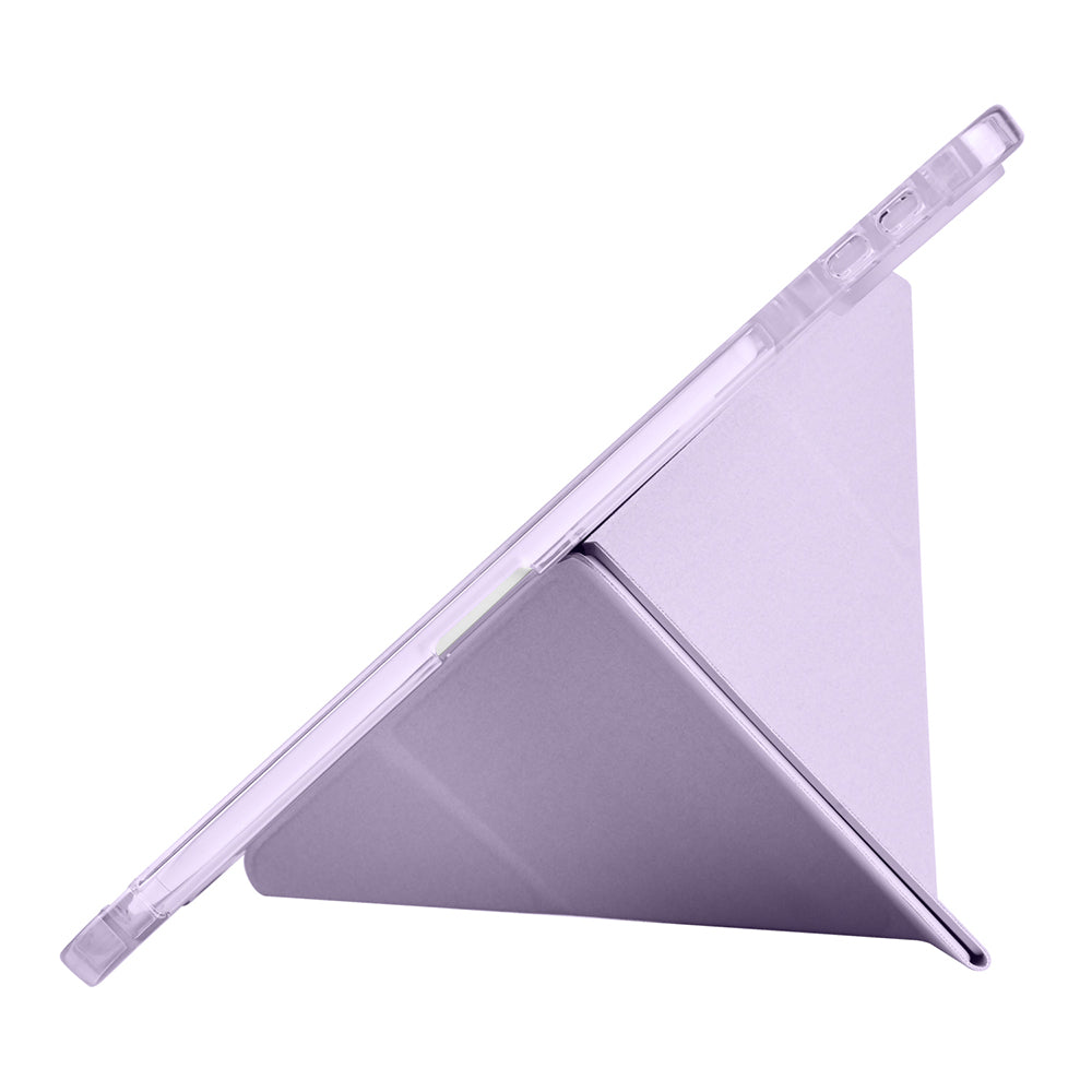 Xiaomi Pad 7 Pro Kılıf Zore Tri Folding Kalem Bölmeli Standlı Kılıf Rose Gold