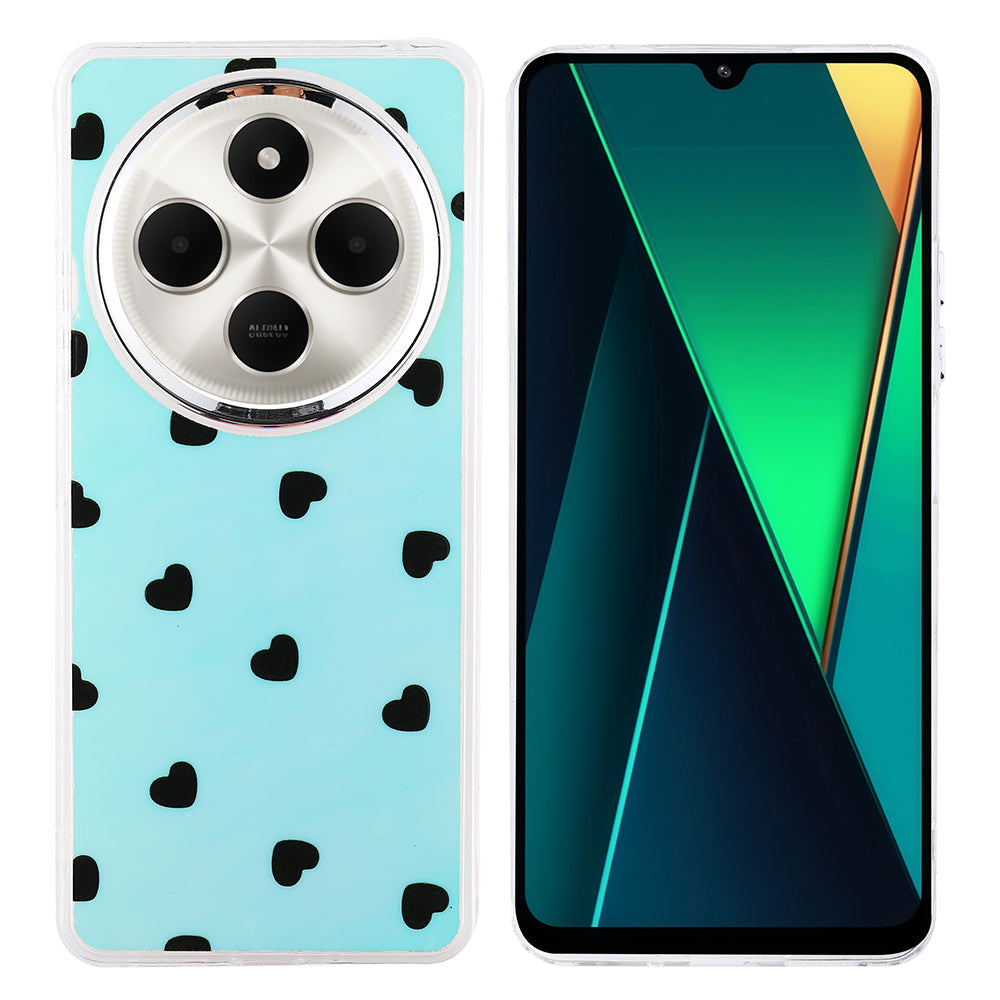 Xiaomi Redmi 14C 4G Kılıf Airbag Tasarımlı Zore Hadra Kapak Kalp