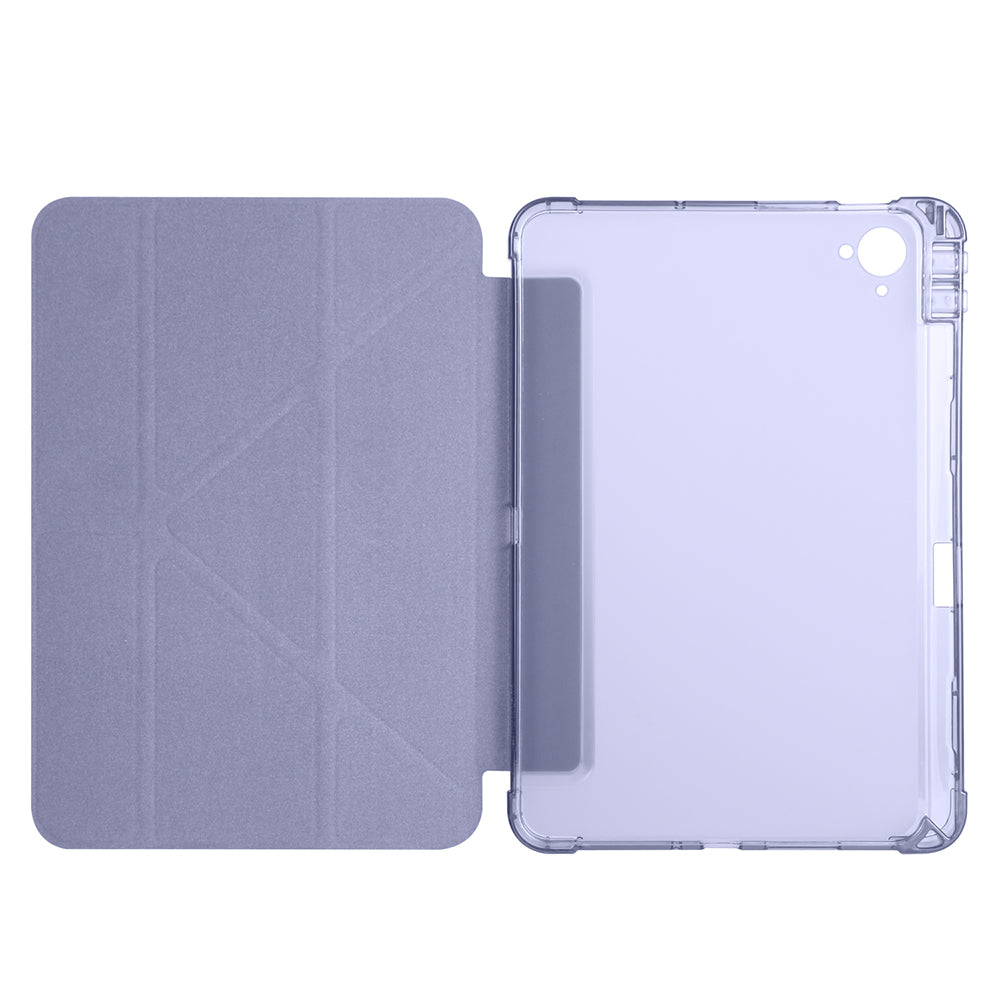 Xiaomi Redmi K Pad Kılıf Zore Tri Folding Kalem Bölmeli Standlı Kılıf Siyah