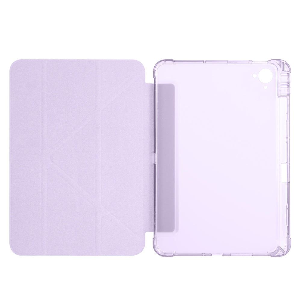 Xiaomi Redmi K Pad Kılıf Zore Tri Folding Kalem Bölmeli Standlı Kılıf Siyah