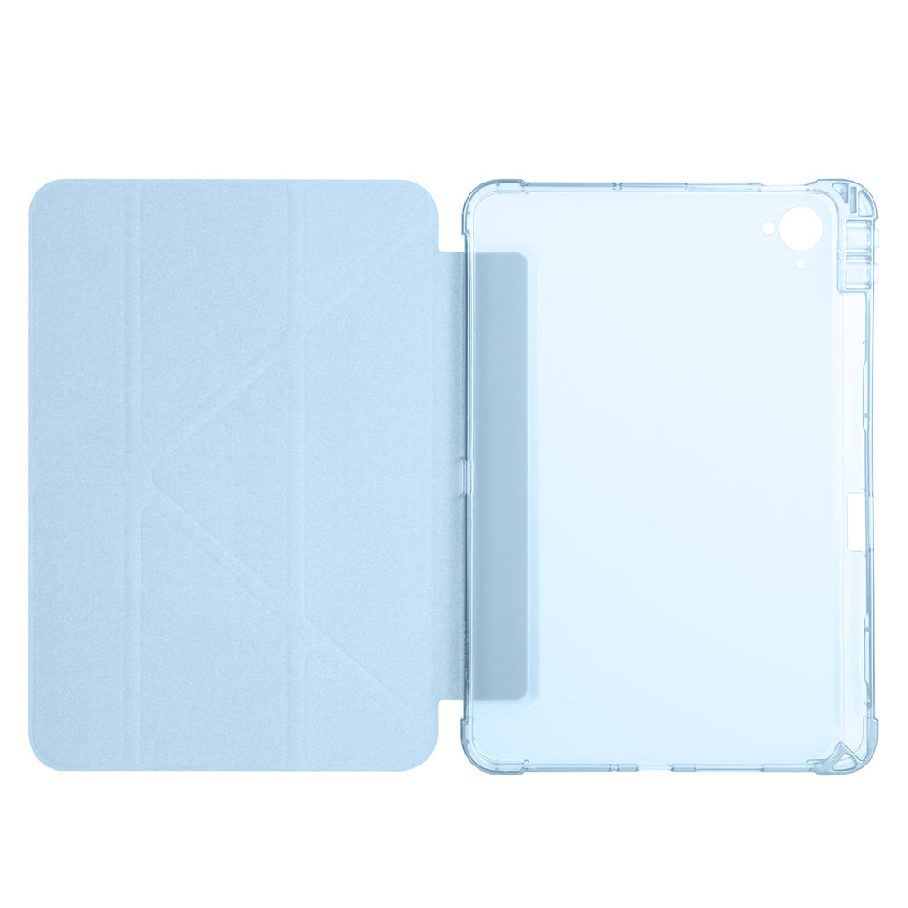 Xiaomi Redmi K Pad Kılıf Zore Tri Folding Kalem Bölmeli Standlı Kılıf Koyu Yeşil