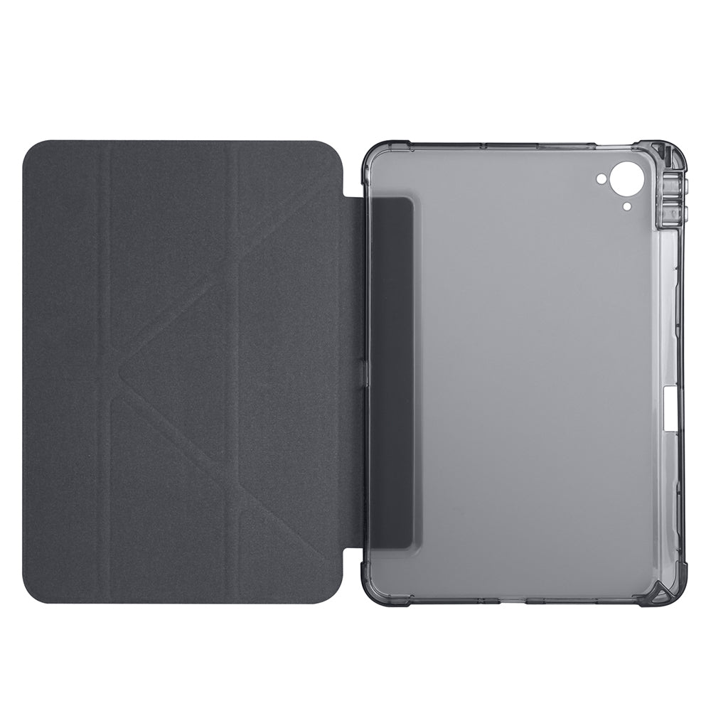 Xiaomi Redmi K Pad Kılıf Zore Tri Folding Kalem Bölmeli Standlı Kılıf Lacivert