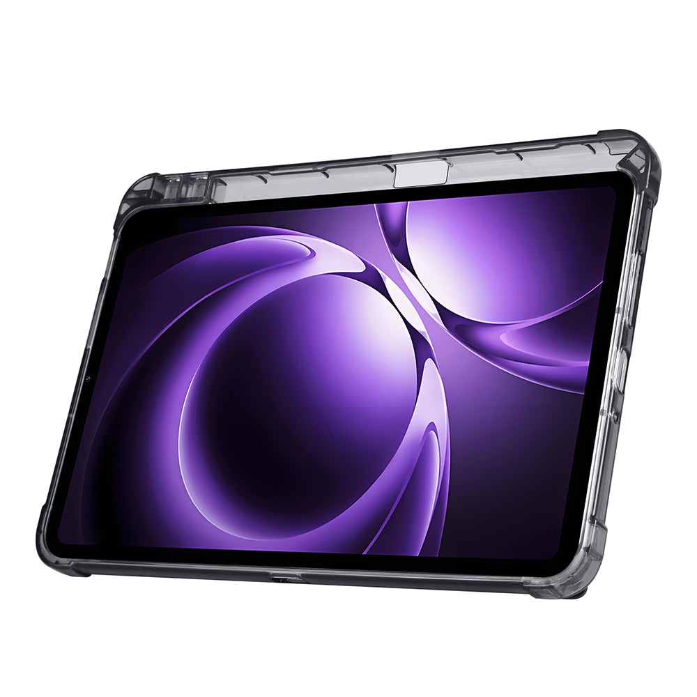 Xiaomi Redmi K Pad Kılıf Zore Tri Folding Kalem Bölmeli Standlı Kılıf Rose Gold