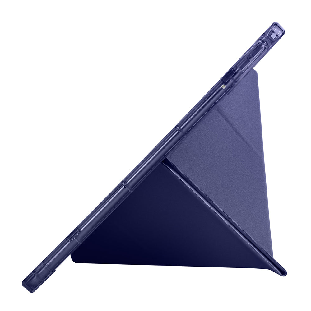 Xiaomi Redmi Pad 2 Kılıf Zore Tri Folding Kalem Bölmeli Standlı Kılıf Lila