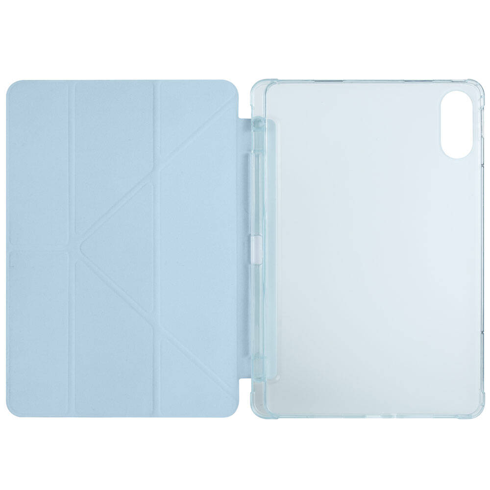 Xiaomi Redmi Pad Pro Kılıf Zore Tri Folding Kalem Bölmeli Standlı Kılıf Kırmızı