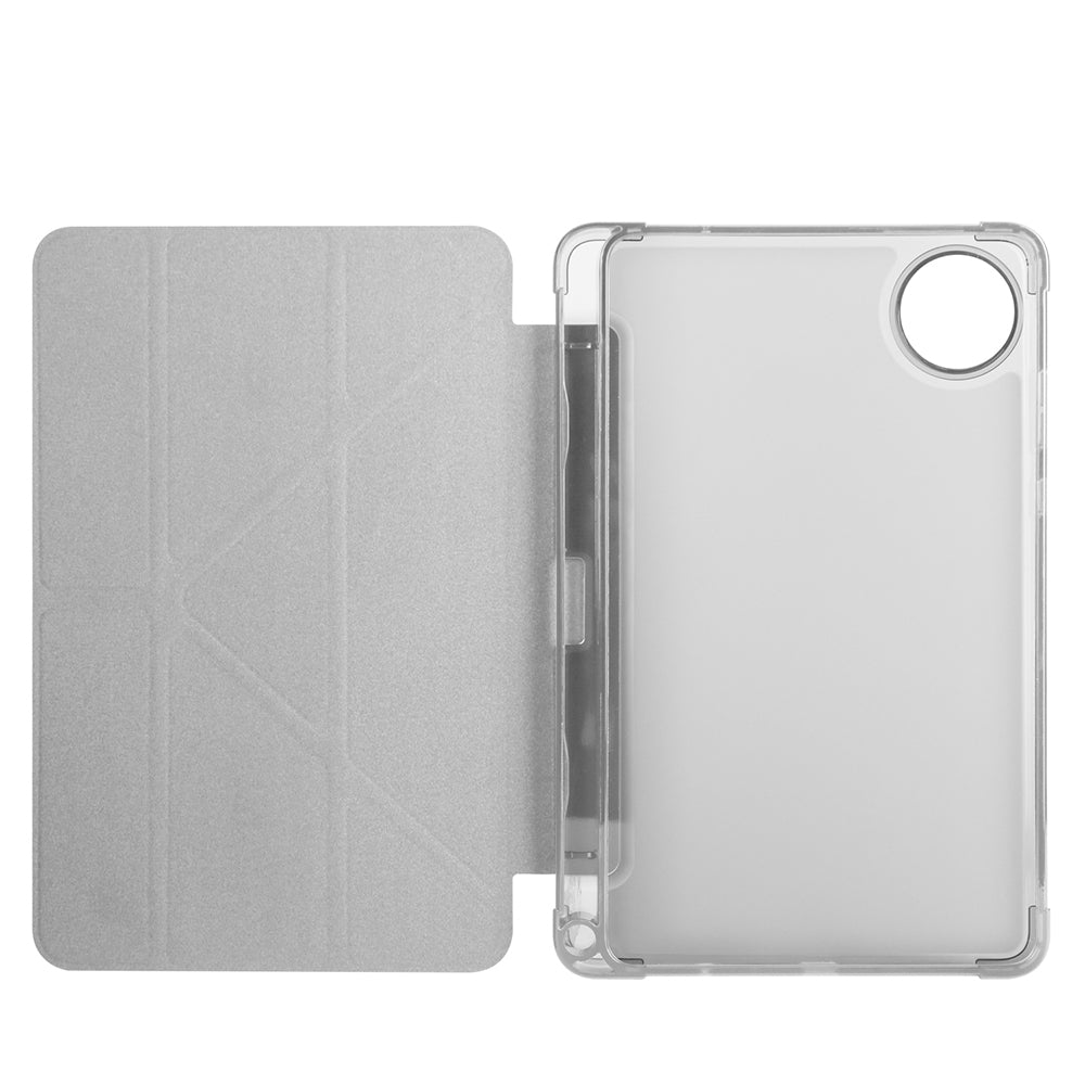 Xiaomi Redmi Pad SE 8.7 Kılıf Zore Tri Folding Kalem Bölmeli Standlı Kılıf Lacivert