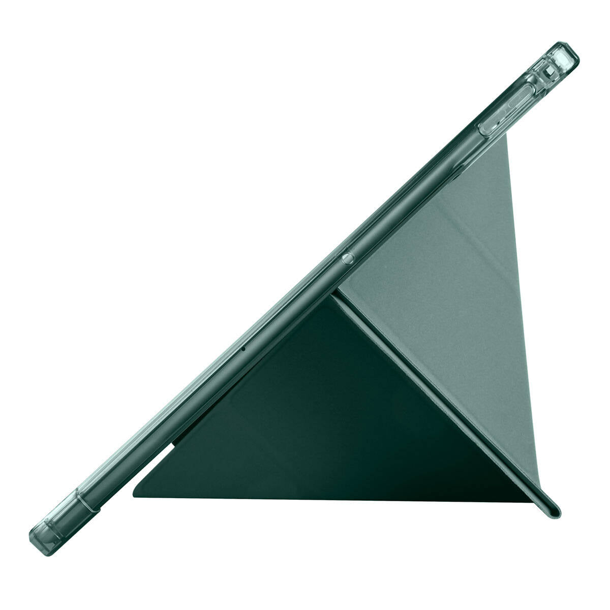 Xiaomi Redmi Pad SE Kılıf Zore Tri Folding Kalem Bölmeli Standlı Kılıf Rose Gold