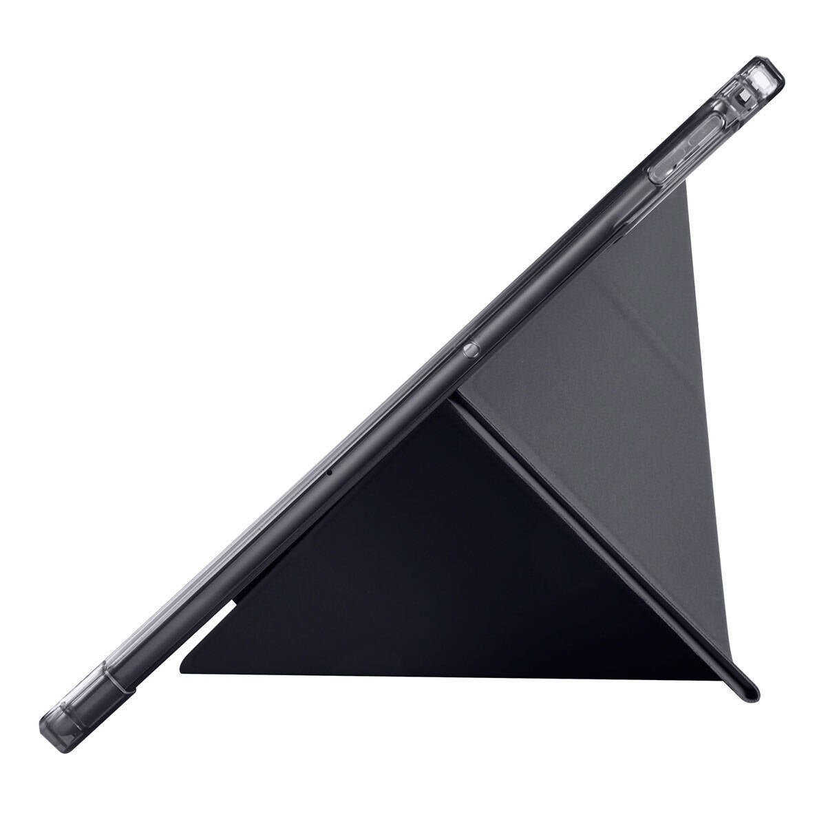 Xiaomi Redmi Pad SE Kılıf Zore Tri Folding Kalem Bölmeli Standlı Kılıf Rose Gold