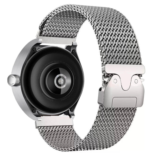 Xiaomi Redmi Watch 5 Active Zore KRD-100 22mm Titanyum Hasır Kordon Titanyum-Gümüş