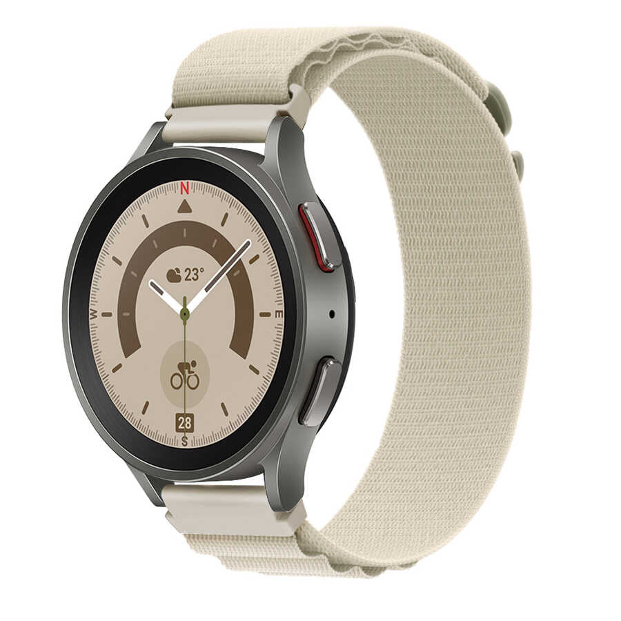 Xiaomi Redmi Watch 5 Active Zore KRD-74 22mm Hasır Kordon Yeşil