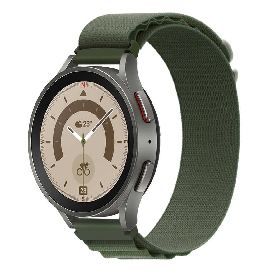 Xiaomi Redmi Watch 5 Active Zore KRD-74 22mm Hasır Kordon Turuncu
