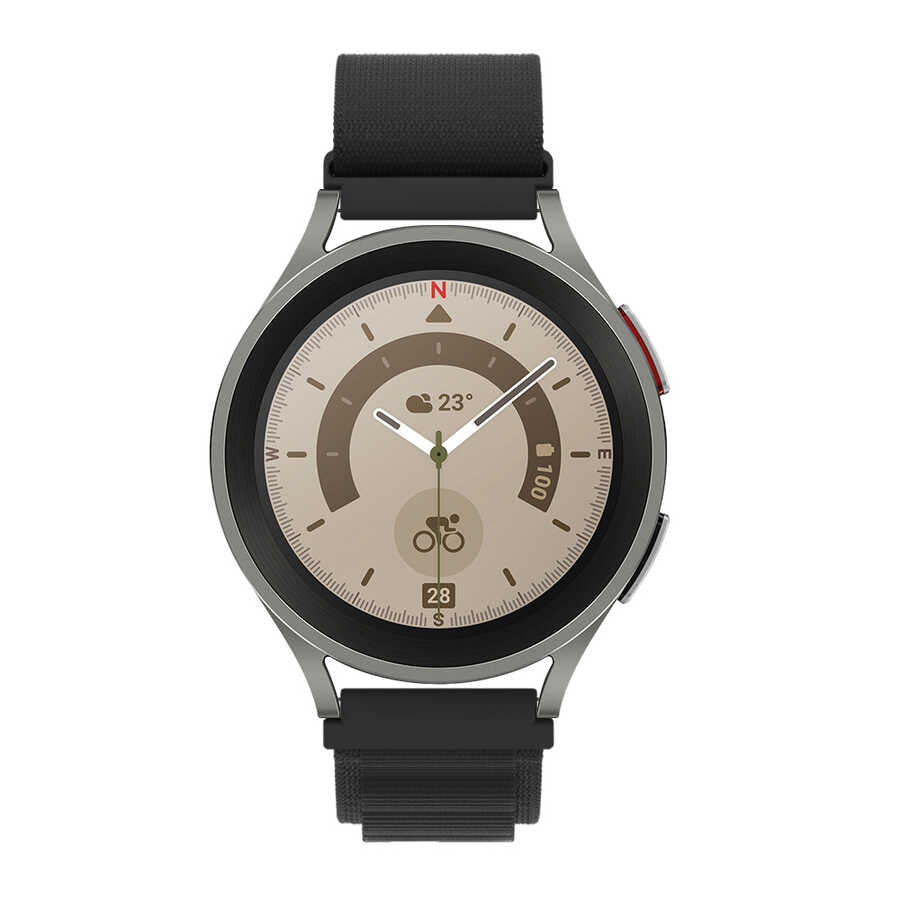 Xiaomi Redmi Watch 5 Active Zore KRD-74 22mm Hasır Kordon Yeşil