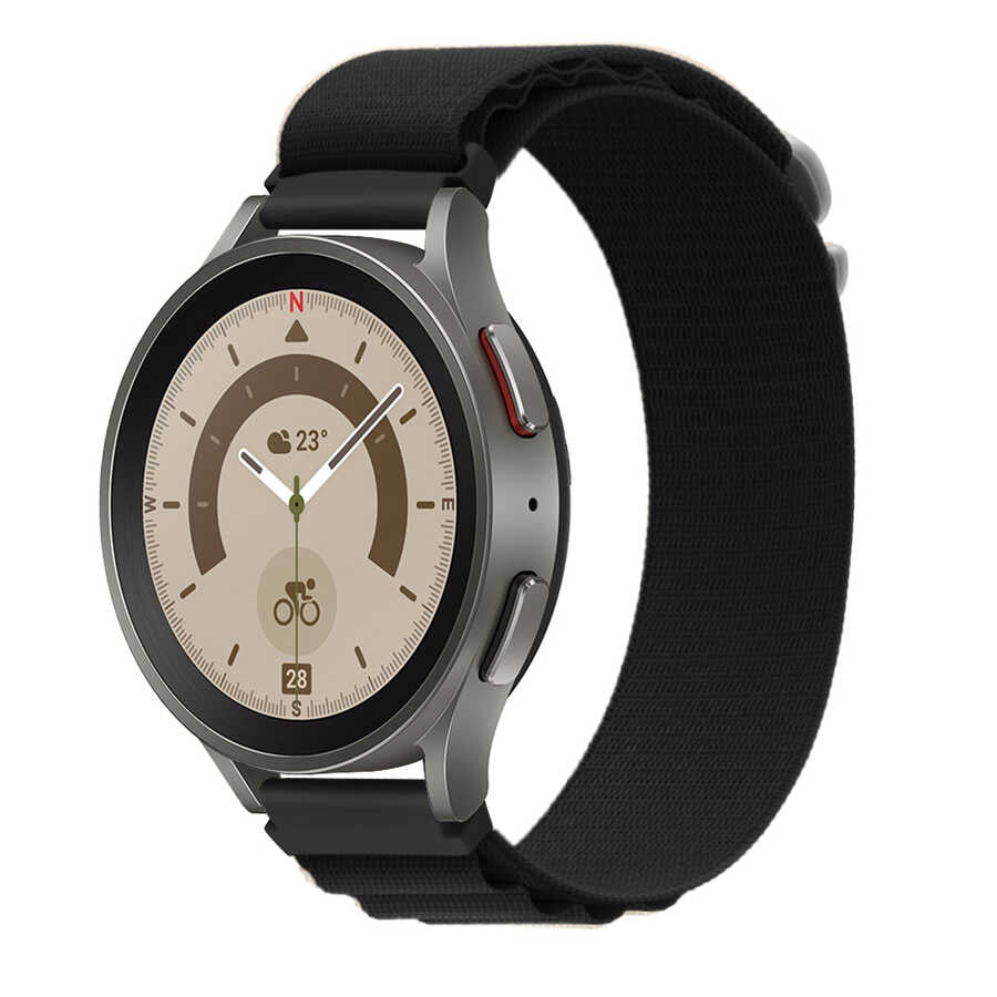 Xiaomi Redmi Watch 5 Active Zore KRD-74 22mm Hasır Kordon Turuncu
