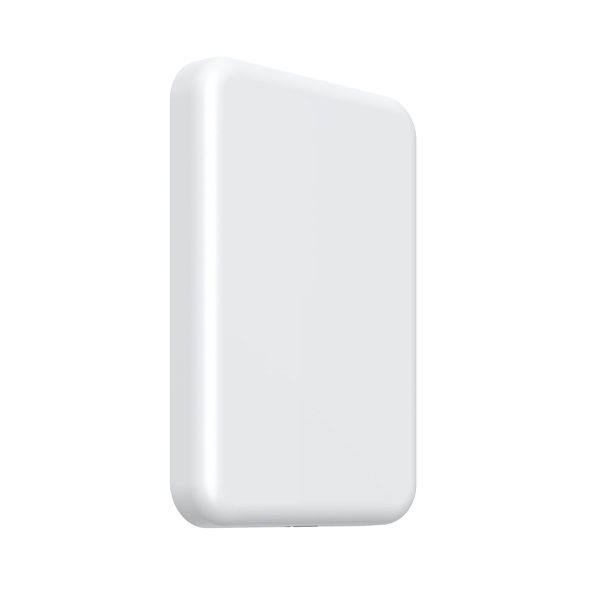Xipin WS-T123 Magsafe Wireless Şarj Özellikli Akıllı Magnetik Powerbank 5000mAh Beyaz