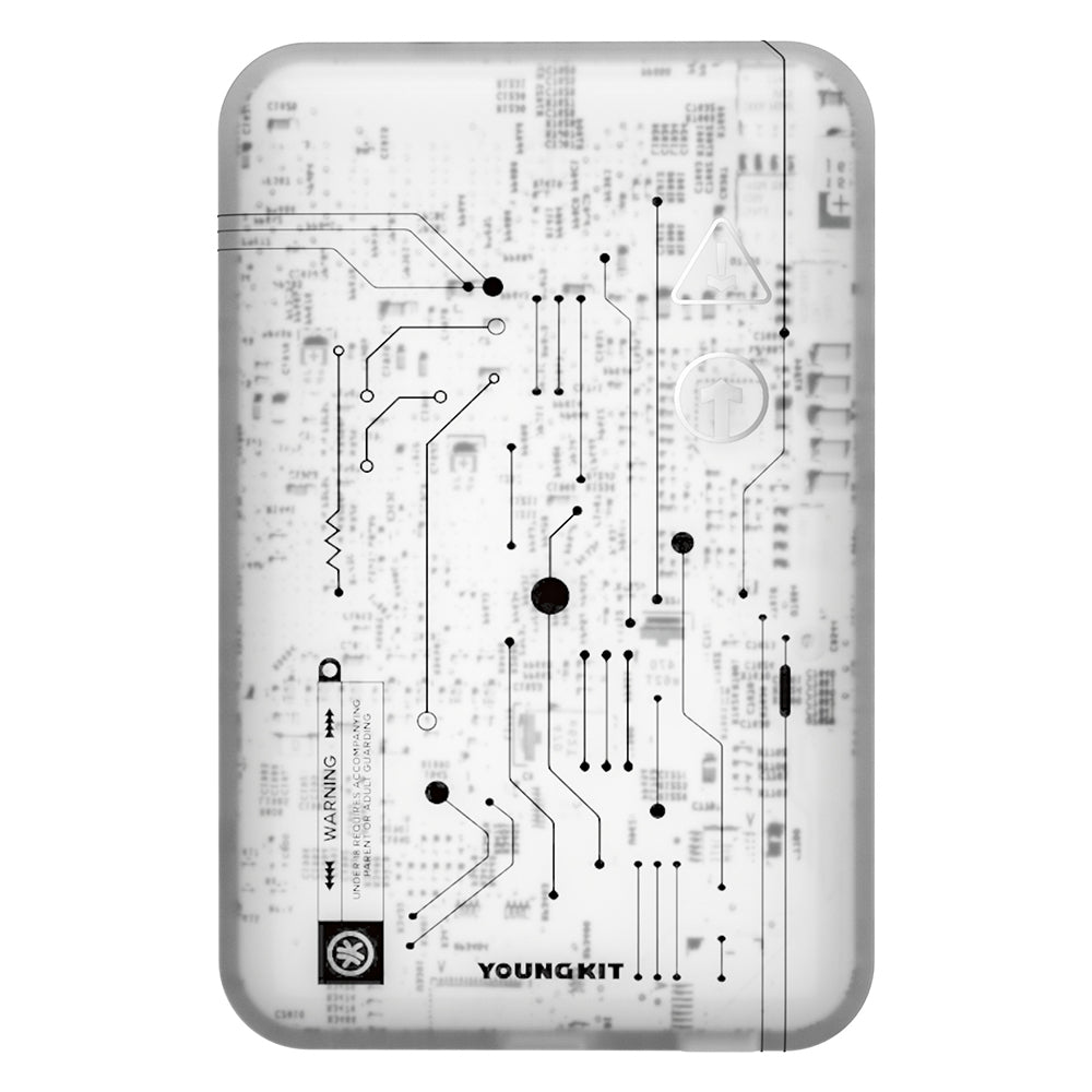 Youngkit Tech Hızlı Şarj Özellikli Wireless Powerbank 15W 5000mAh Siyah